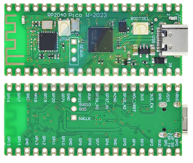 Placa Raspberry Pi Pico W RP2040, microordenador ARM de doble nucleo